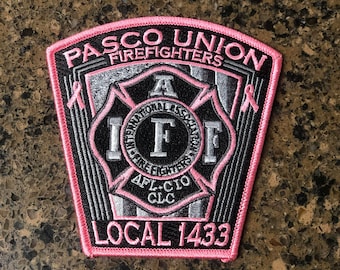 Toppa rosa 2019 dei Vigili del Fuoco di Pasco IAFF Local 1433 – Edizione inaugurale