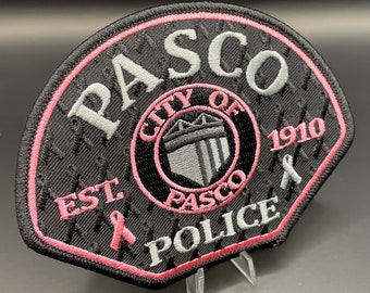 2023 Pasco WA Police Department Pink Patch