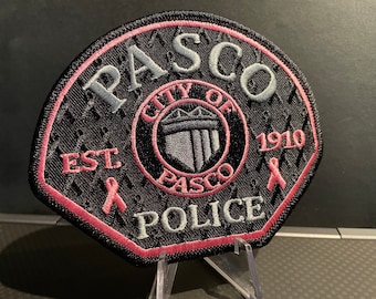2020 Pasco WA Police Pink Patch