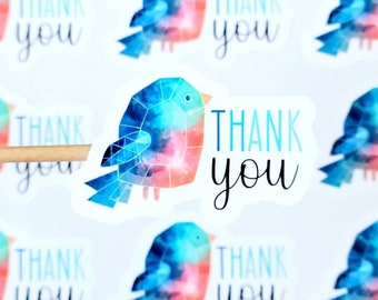 Thank You Stickers, Happy Mail Stickers, Order Stickers, Small Business Stickers, Packaging Stickers, Set of 18/24