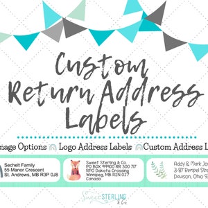 Étiquettes d'adresse personnalisées autocollantes, étiquettes d'adresse de retour, enveloppes autocollants d'adresse, étiquettes d'adresse personnalisées, 2,2 pouces, lot de 30