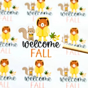 Fall Happy Mail Stickers, Fall Business Stickers, Autumn Stickers, Thank You Stickers, Small Business Stickers, Qty20