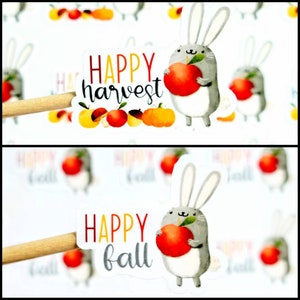 Fall Happy Mail Stickers, Fall Thank You Stickers, Autumn Stickers, Fall Business Stickers, Happy Fall, Small Business Stickers, Qty20/25