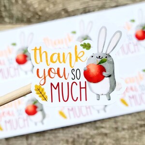 Fall Thank You Stickers, Fall Happy Mail Stickers, Autumn Stickers, Fall Business Stickers, Happy Fall, Small Business Stickers, Qty20