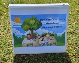 Devinity Creations preschool learning book