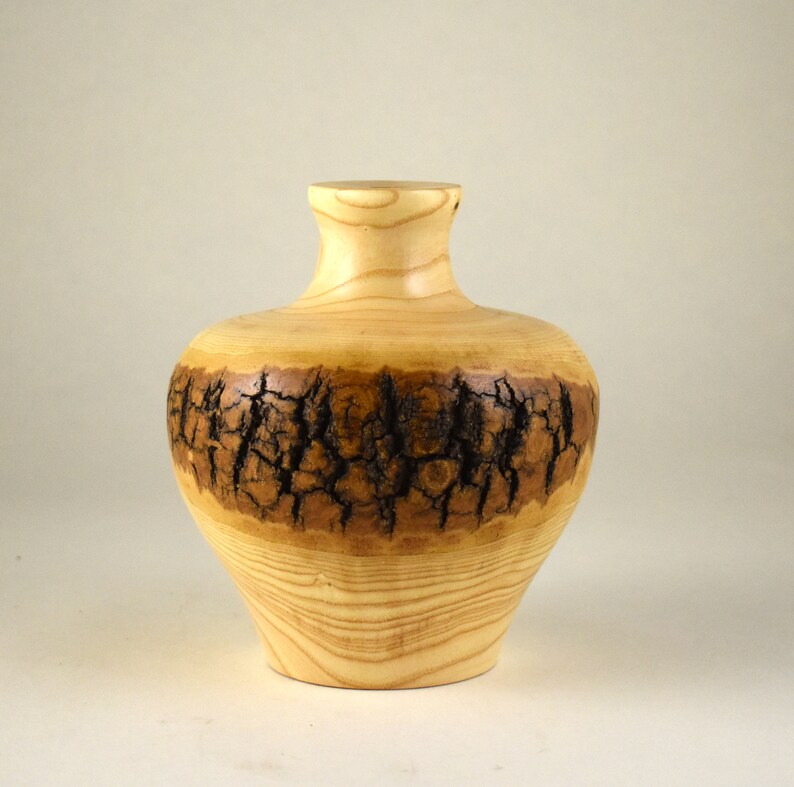 Hand Turned Timber Bud Vase Etsy