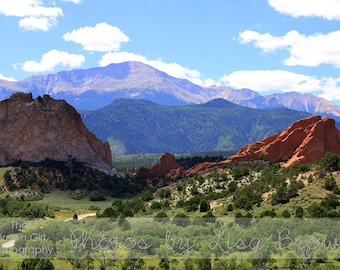 Pikes Peak i Ogród Bogów, Colorado Springs, Kolorado