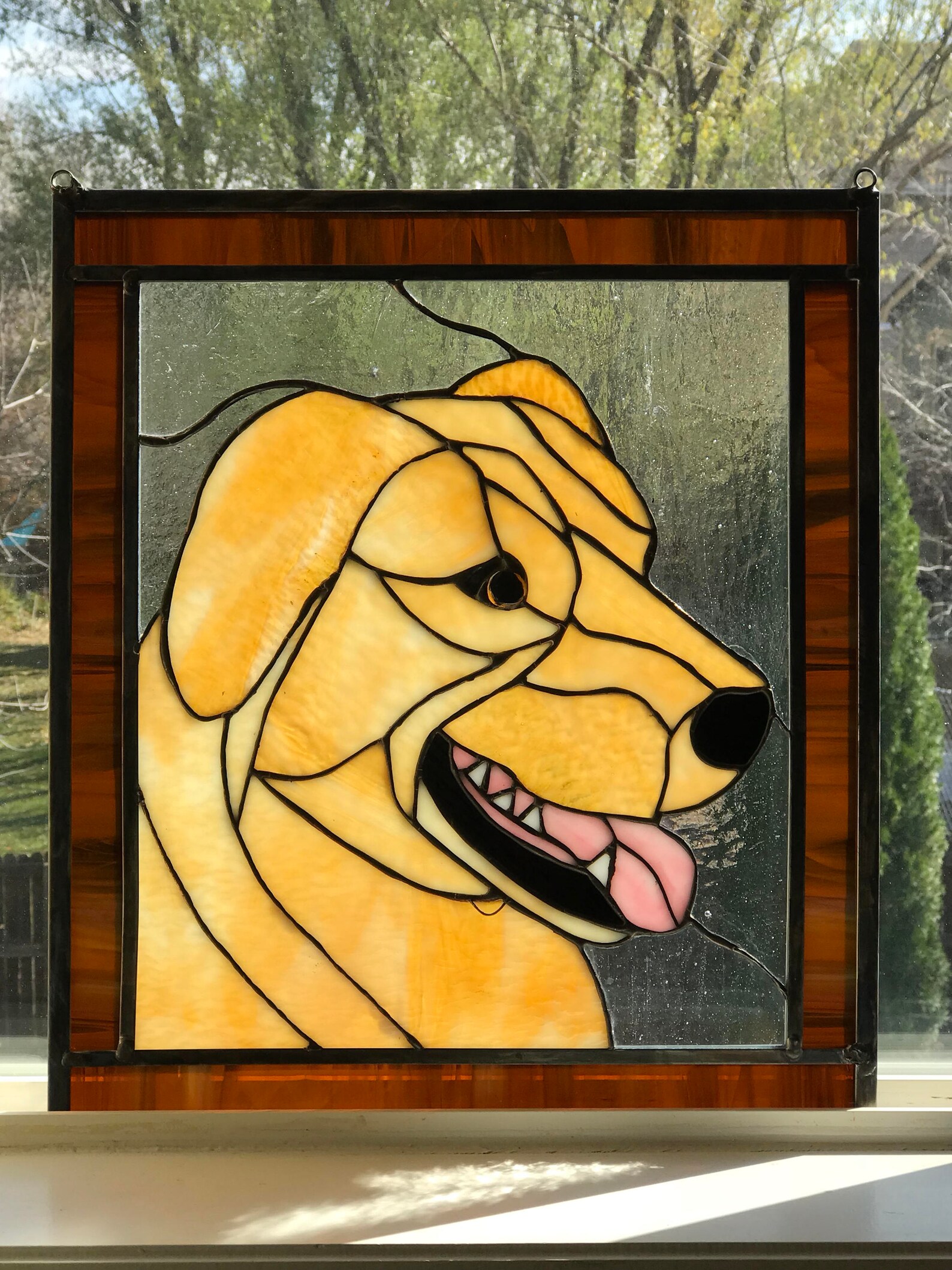 Stained Glass Pet Portraits Etsy