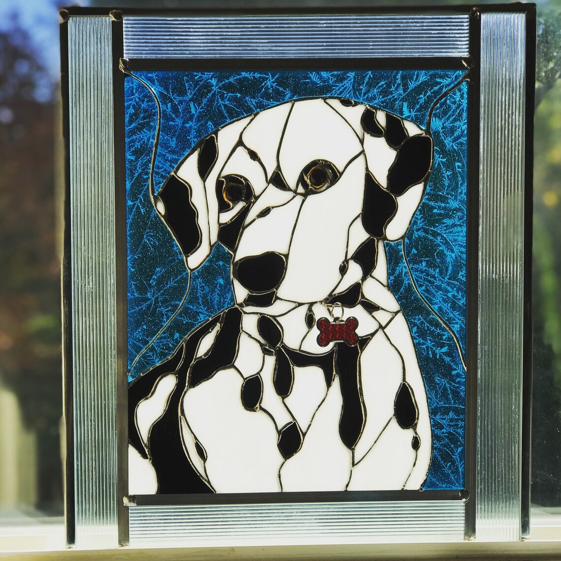 Stained Glass Pet Portraits Etsy