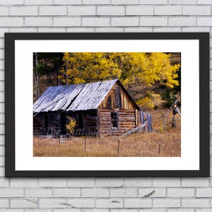 Impresión / Arte / Rústico / Arte de la pared / decoración de la cabina / estaño decor / impresión de otoño / Dakota del Sur / paisaje / granero vintage / impresión rústica granero / digital-usted impresión