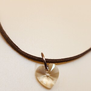 Vintage heart crystal set