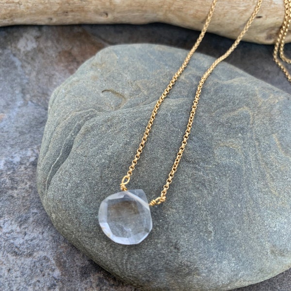 Simple Quartz pendant .