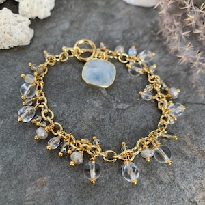 Beautiful boho style charm bracelet