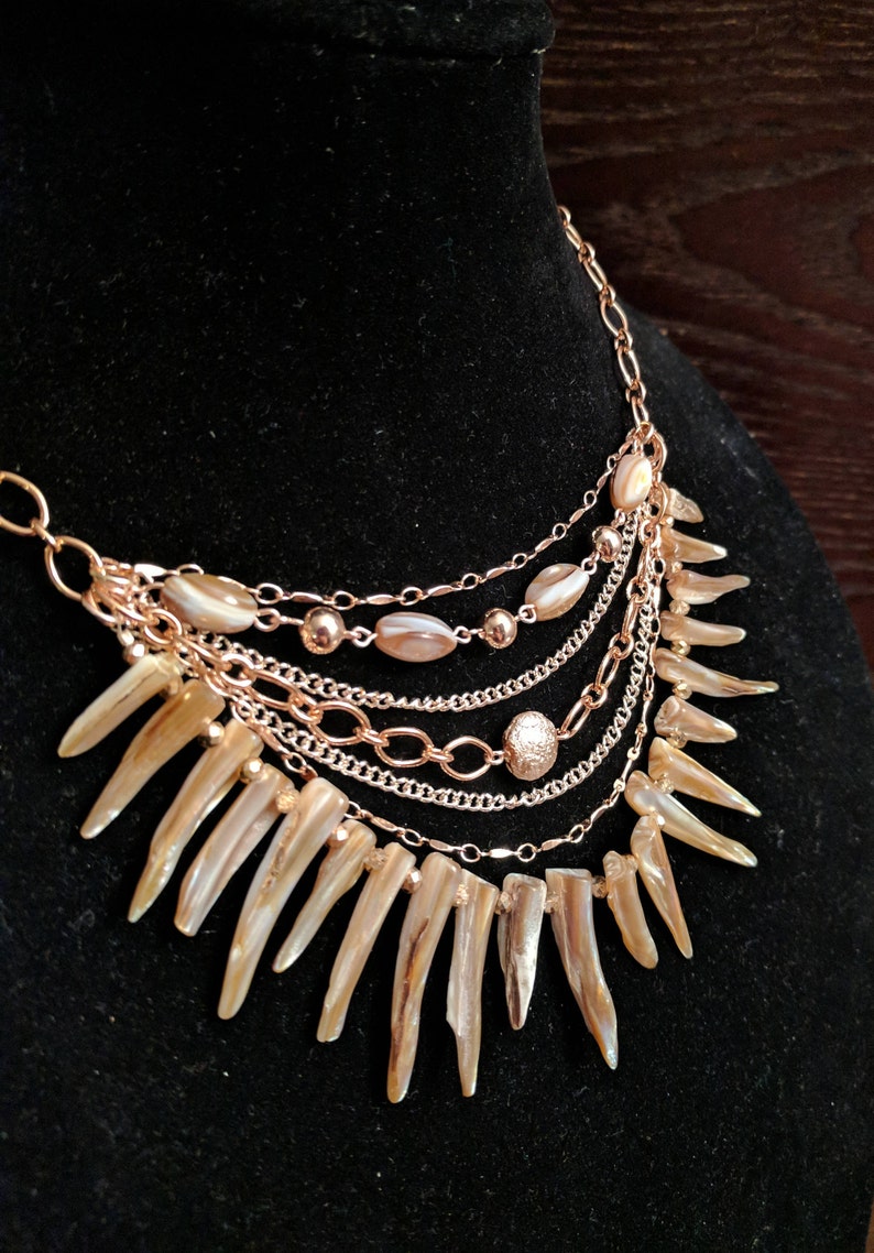 ASHERAT Multi Strand Necklace