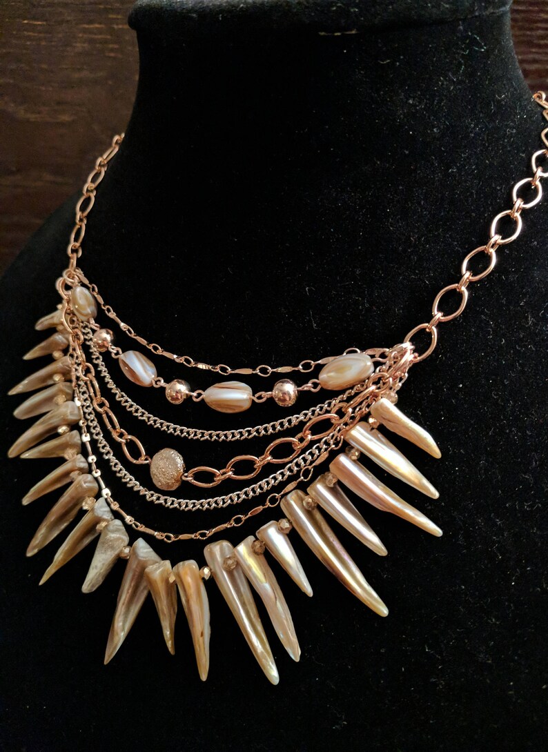 ASHERAT Multi Strand Necklace