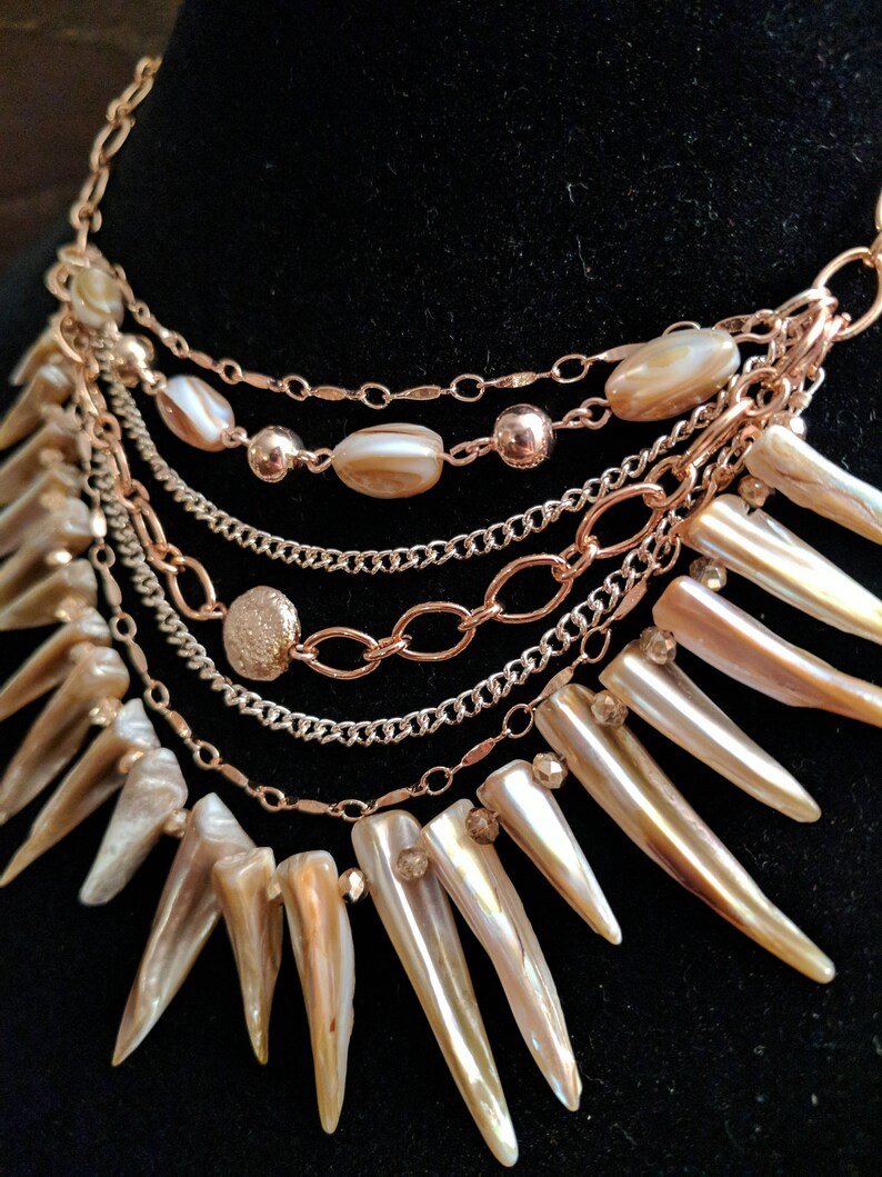 ASHERAT Multi Strand Necklace