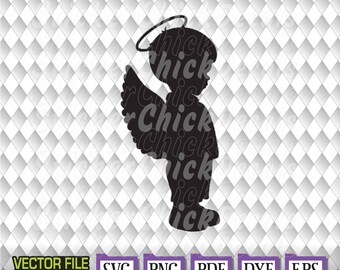 Download Angel Boy Angel Silhouette Angel Epspngdxfsvg X28 Packet Angel Girl Svg Angel Svg Angel Baby Clip Angel Vector Angels Digital Art Collectibles Digital Startfi Io