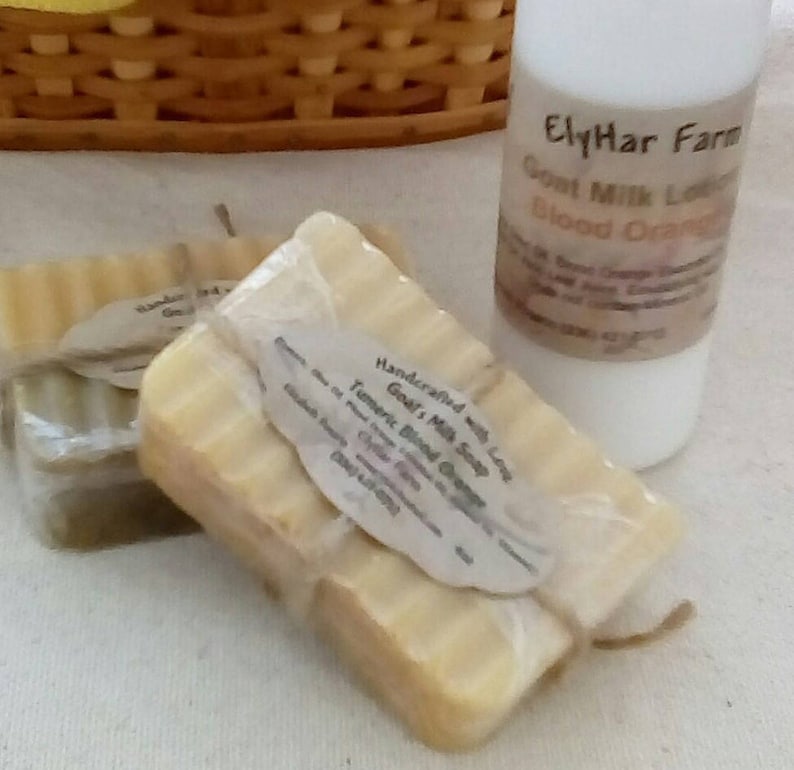 Goats Milk Turmeric Soap Etsy