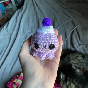 Cupcake Octopus Amigurumi // Crochet Ocean Plushie