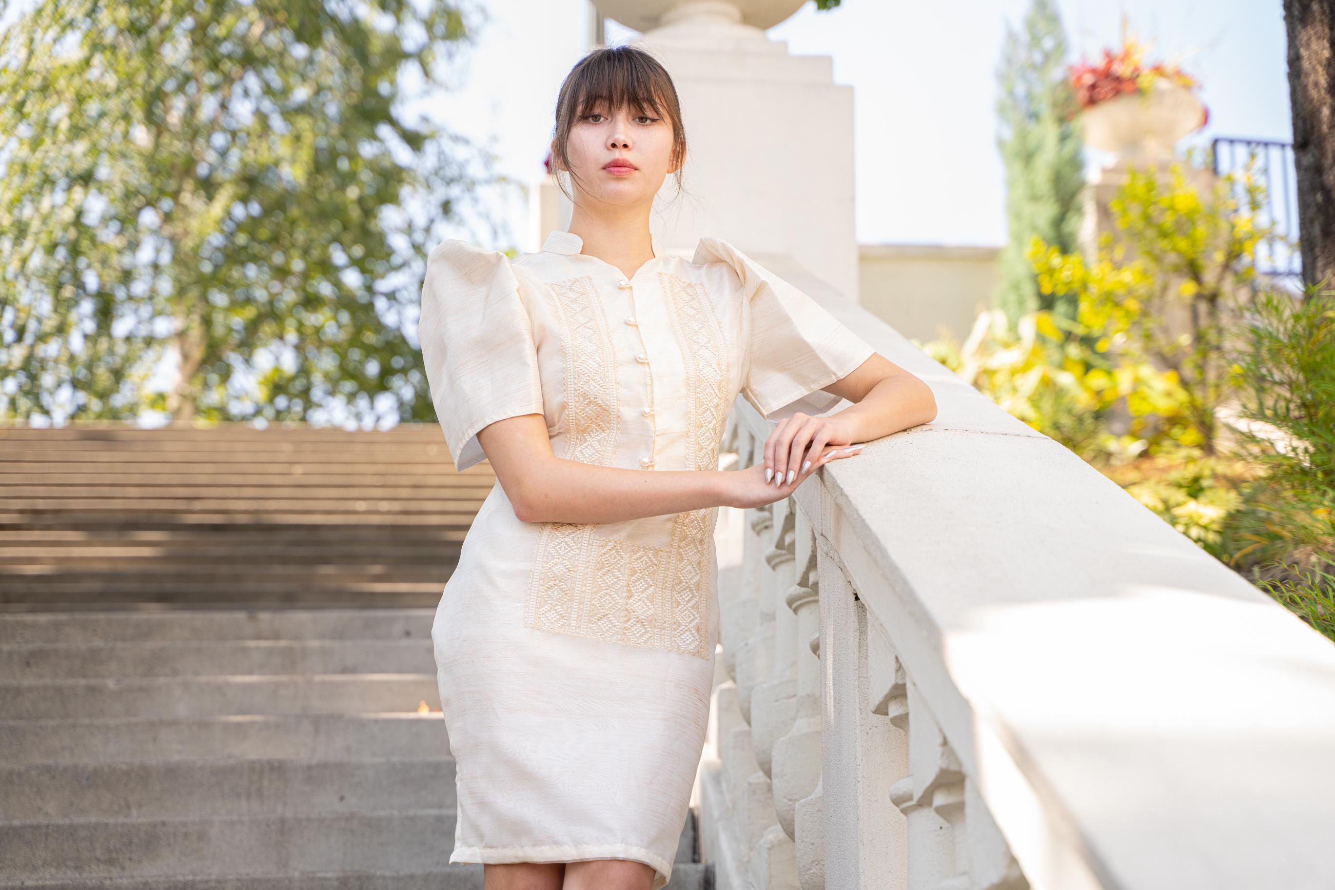 white christmas dresses One Shoulder Pleated Cocktail Dress – MICO main image 0
