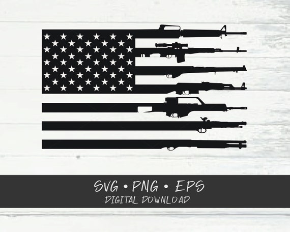 Download Gun Flag Svg Cricut Cut Files Svg Shirt Svg Etsy