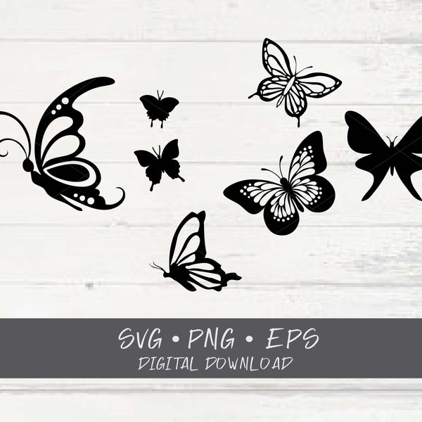 Butterflies SVG; Cricut Cut files; SVG; Shirt SVG