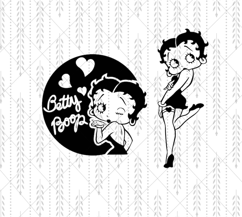 betty boop svg betty boop svg