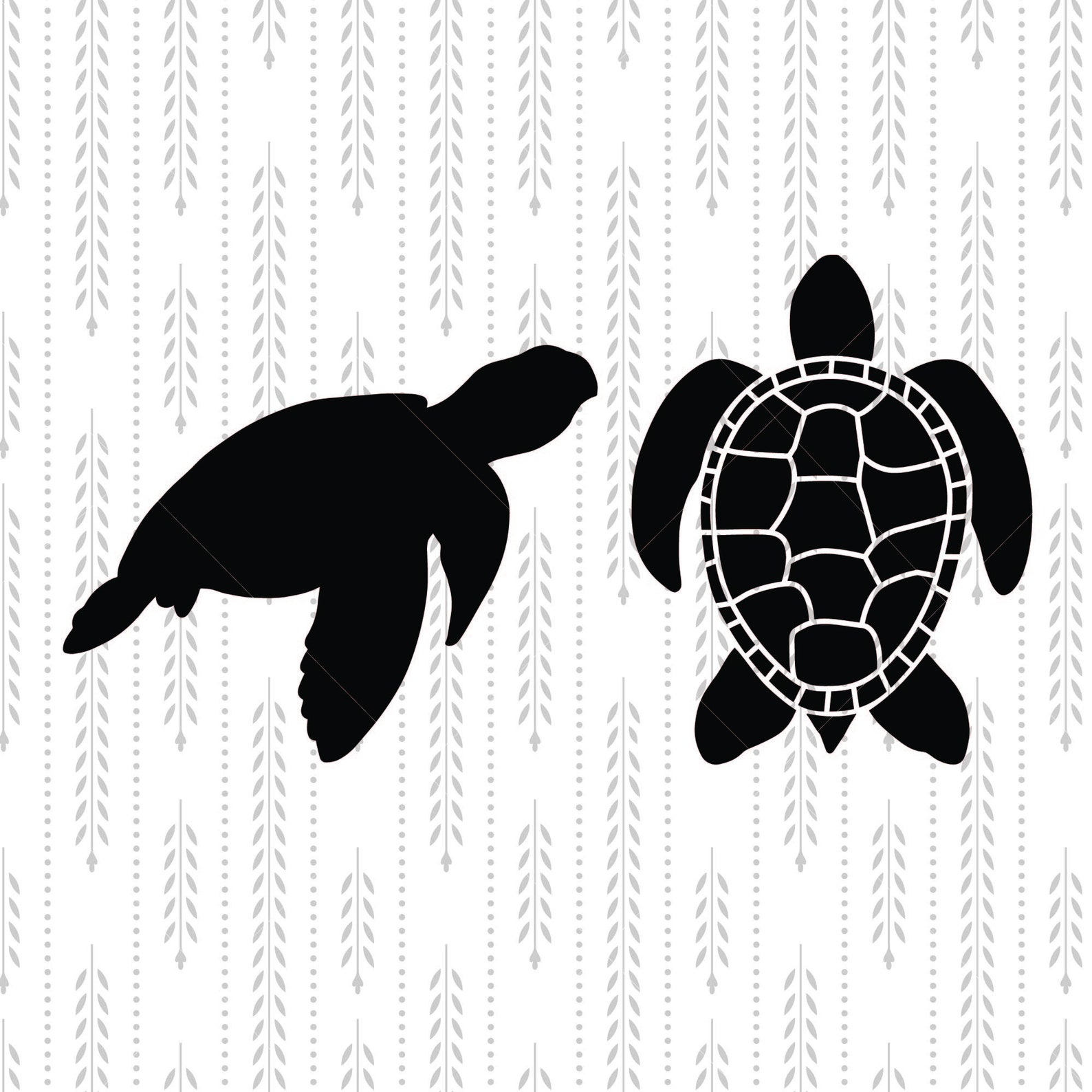 Sea Turtle SVG Cricut Cut Files SVG Shirt SVG - Etsy