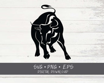 Bull SVG; Cricut Cut files; SVG; Shirt SVG