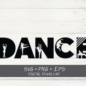Dance SVG; Cricut Cut files; SVG; Shirt SVG; clipart
