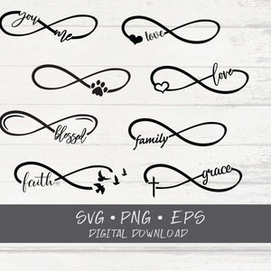 Infinity SVG; Cricut Cut files; SVG; Shirt SVG; clipart