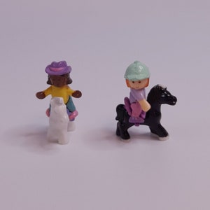 Vintage Bluebird Toys 1994 Polly Pocket Happy Horses Pet Parade