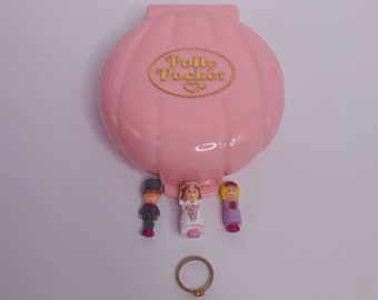 Vintage Polly Pocket Polly in a Wedding 1989 Bluebird Toy Bride Nancy