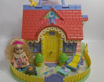 Vintage Bluebird Toys 1994 Lucy Locket Dream Cottage Polly Pocket