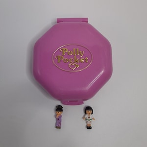 Vintage Polly Pocket Bluebird Toys 1990 Polly Pocket Suki&#39;s Japanse theehuis 100% compleet