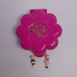 Vintage Polly Pocket Bluebird Toys 1990 Polly Pocket Mr. Fry&#39;s Restaurant compleet