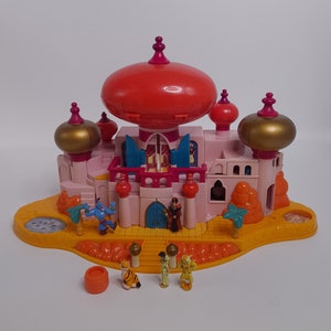 Vintage Disney Polly Pocket 1996 Tiny Collection Jasmine s Koninklijk Paleis Alladin speelset