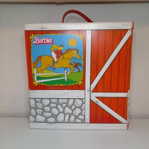 Vintage Barbie Europäischer Reiter Fox Tal Stall 1976
