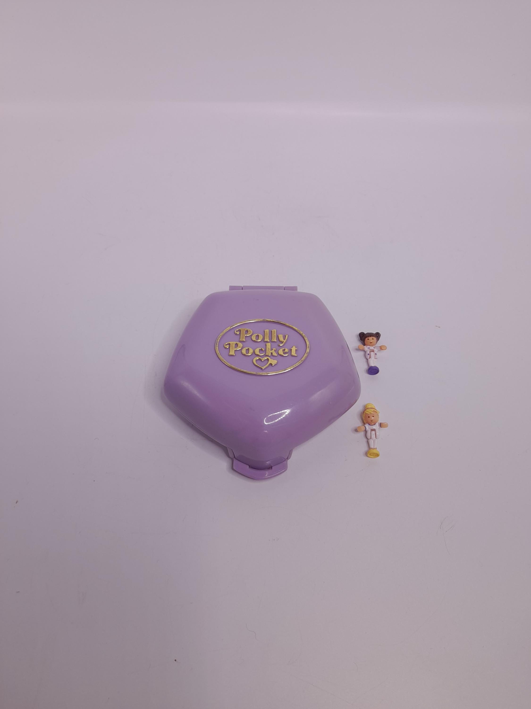 Polly Pocket 1994 Slumber Party Fun / Video Party COMPLET