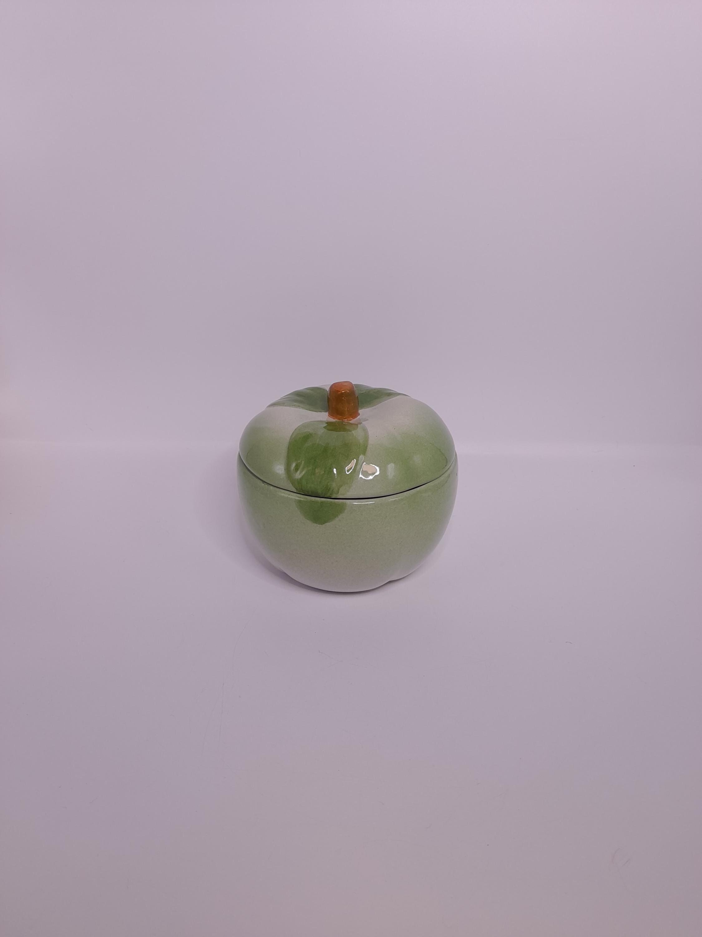 Ceramic Green Apple - Etsy Ceramic Green Apple - Etsy