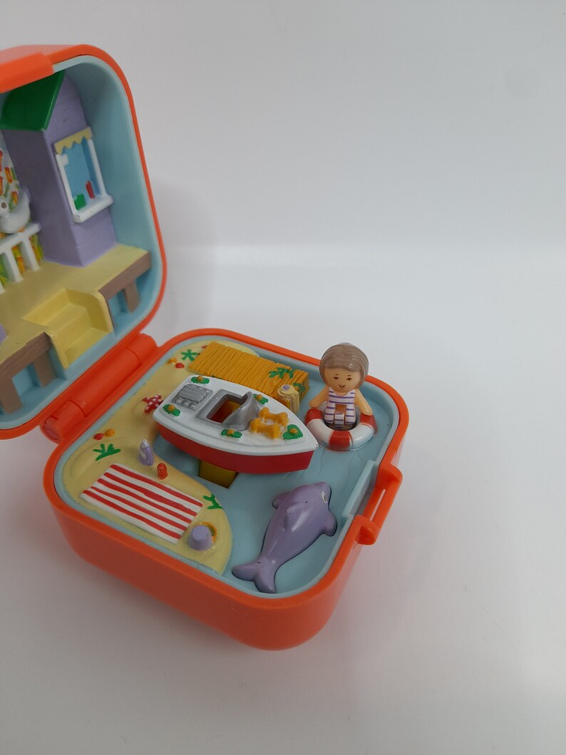 Polly pocket lulu and her speedboat vintage - Jeux & Jouets