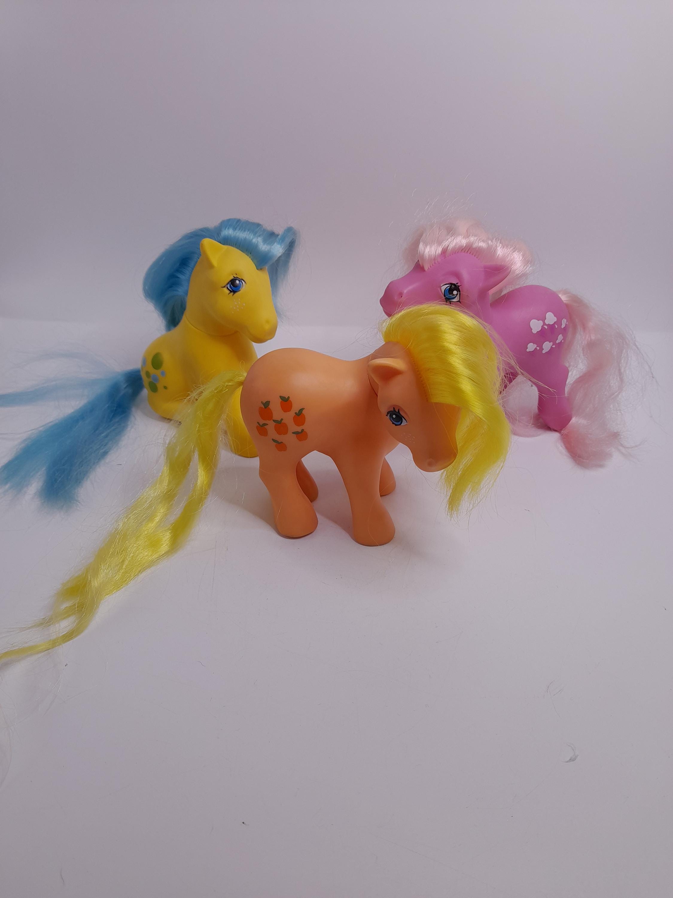 Vintage My Little Pony G1 Applejack Europese variatie aarde pony's Lickety Split Bubbles MLP jaren 80 speelgoed