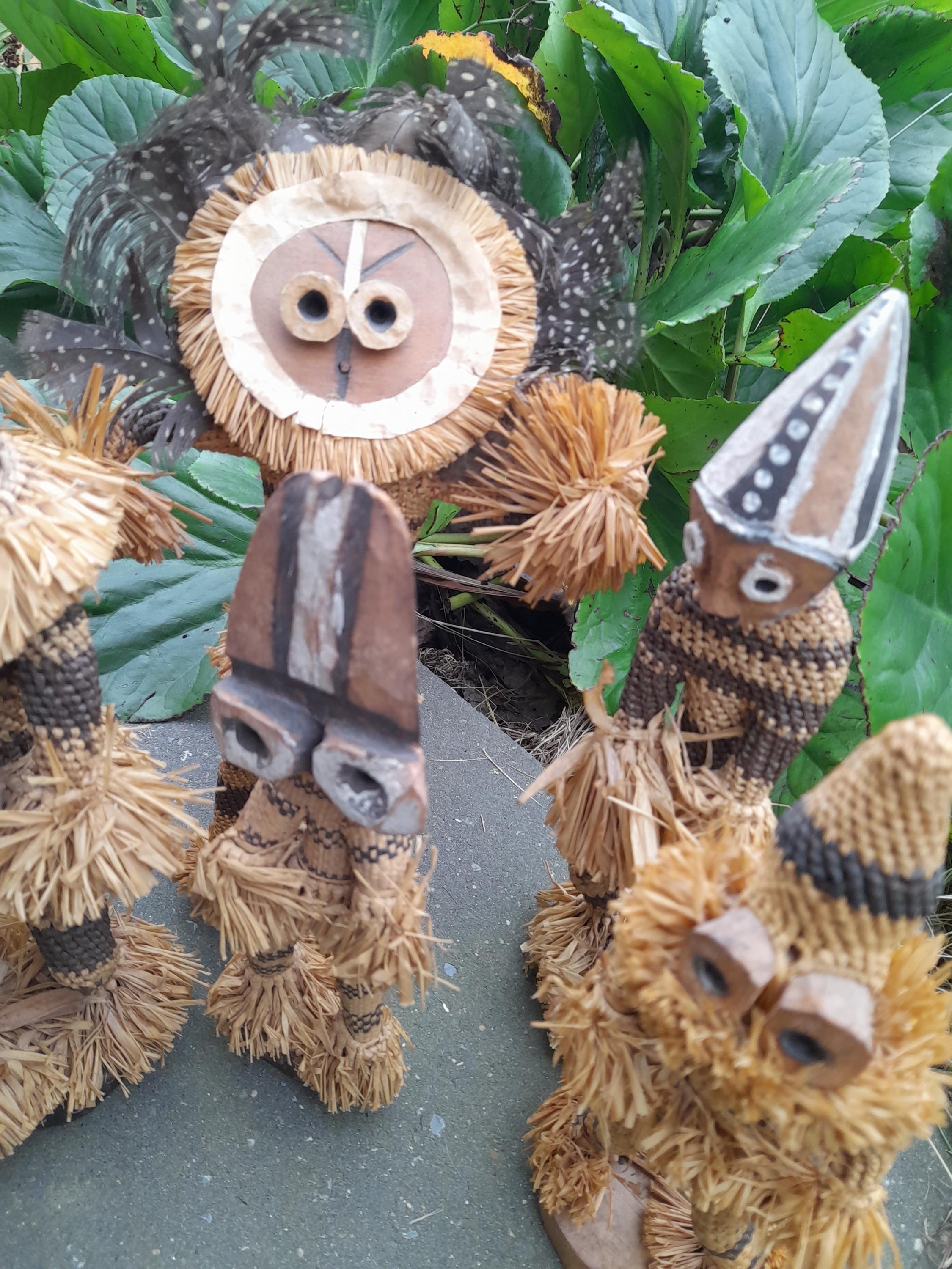 ヴィンテージ アフリカン ミンガニ スピリット ダンサー ペンデ族