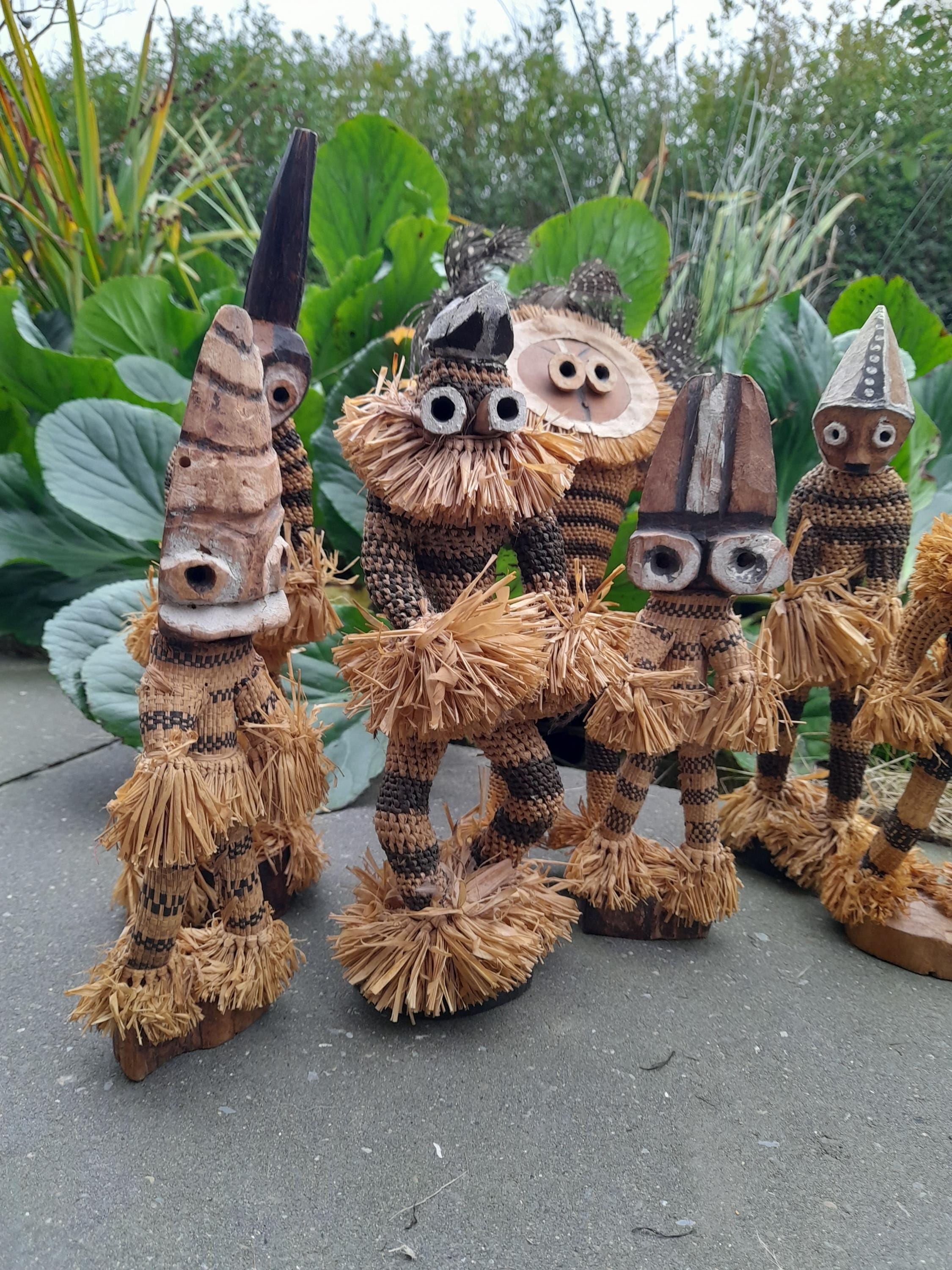 ヴィンテージ アフリカン ミンガニ スピリット ダンサー ペンデ族