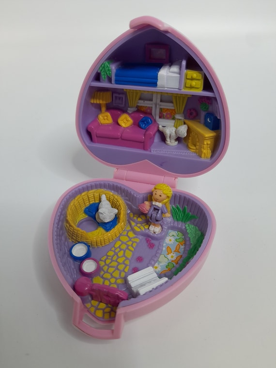 Vintage Polly Pocket 1993 Kozy Kitties Petparade 100