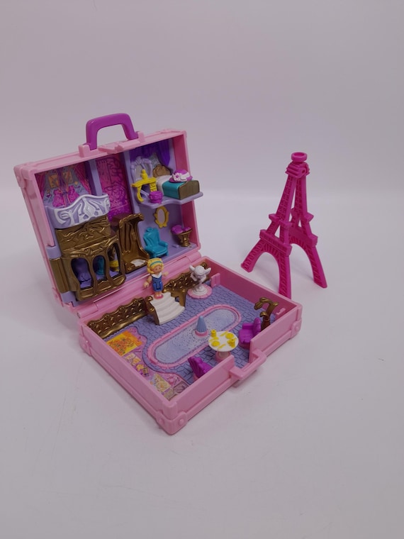 Vintage Polly Pocket 1996 Polly in Paris Vacation Fun Polly's