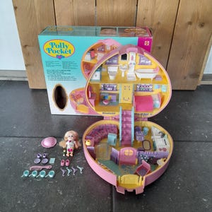 Vintage Lucy Locket Polly Pocket Fabulous Dream Home Bluebird 1992