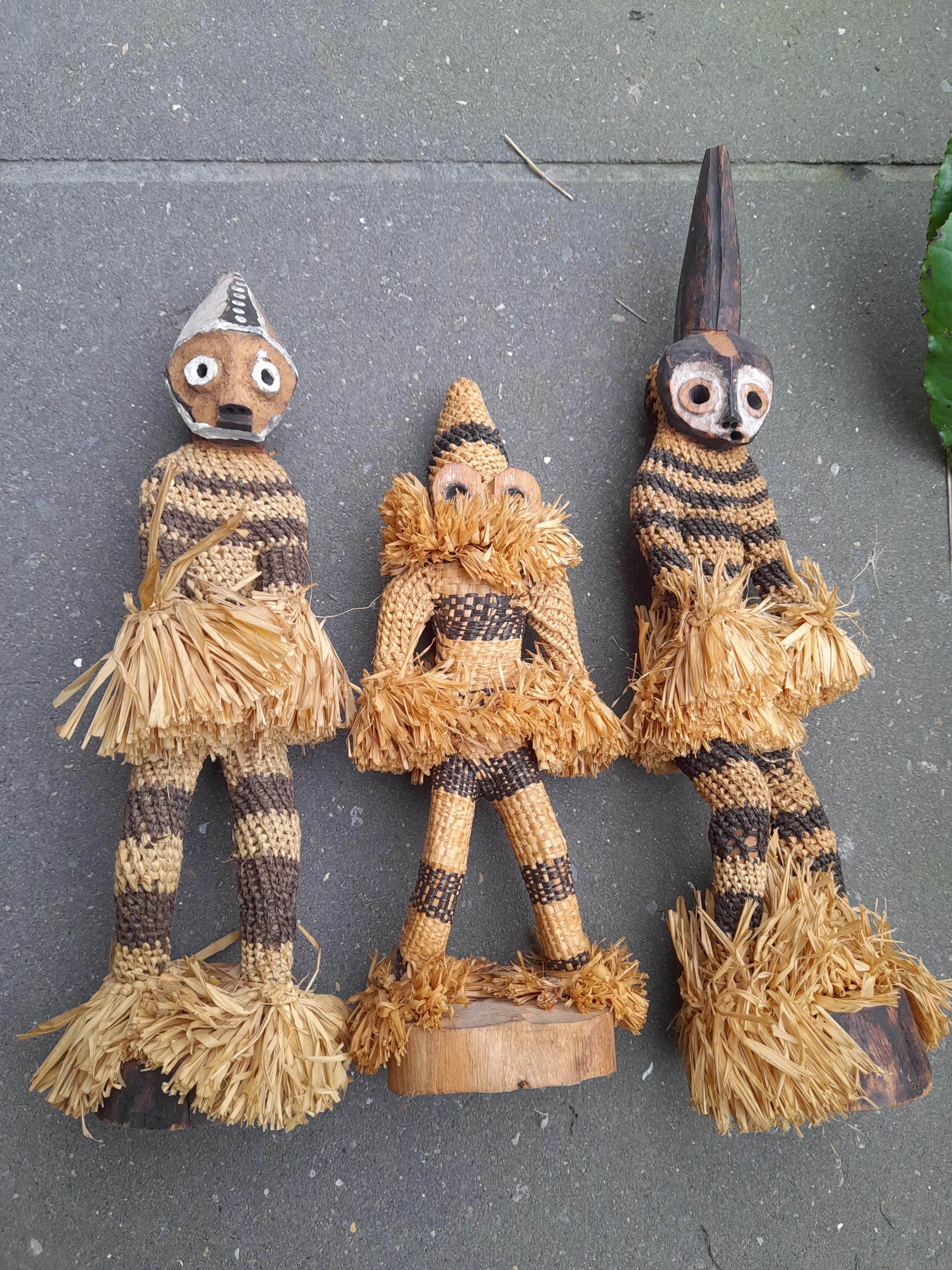 ヴィンテージ アフリカン ミンガニ スピリット ダンサー ペンデ族