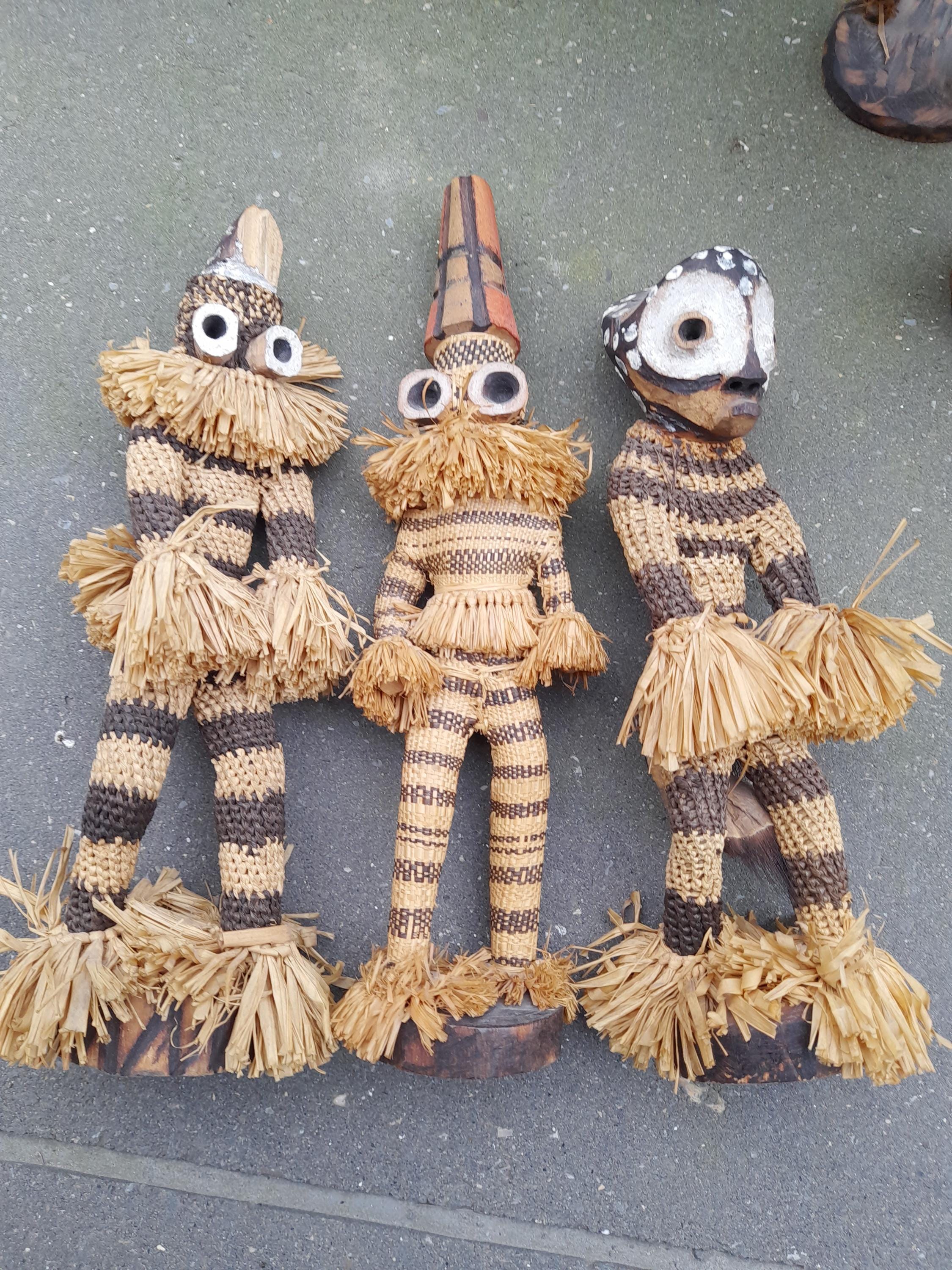 ヴィンテージ アフリカン ミンガニ スピリット ダンサー ペンデ族