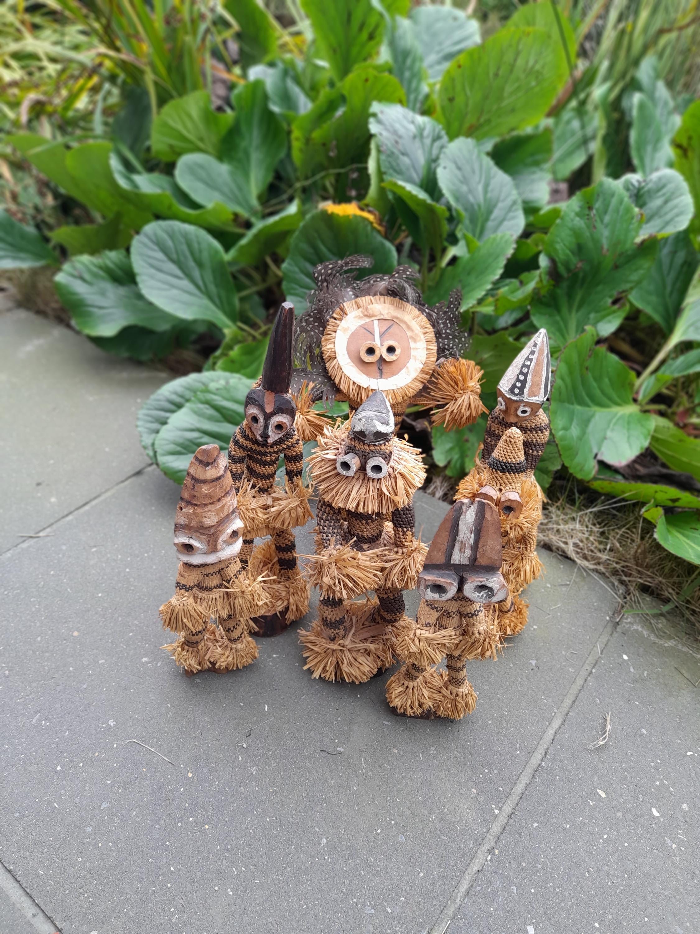 ヴィンテージ アフリカン ミンガニ スピリット ダンサー ペンデ族